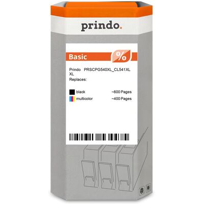 Prindo, Cartouche d'impression, Prindo Basic / plusieurs couleurs (PRSCPG540XL CL541XL) Prindo, Cartouche d'impression, Prindo Basic / plusieurs couleurs (PRSCPG540XL CL541XL)