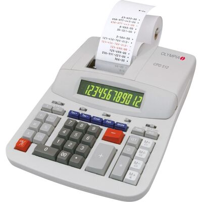 Olympia Calculatrice, Cpd 512 (Fonctionnement sur secteur) Olympia Calculatrice, Cpd 512 (Fonctionnement sur secteur)