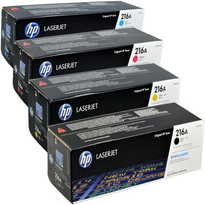 HP Toner, 4 toner W2410A-W2413A 216A multipack K C M Y 4 couleurs (C, CF, M, Y) HP Toner, 4 toner W2410A-W2413A 216A multipack K C M Y 4 couleurs (C, CF, M, Y)