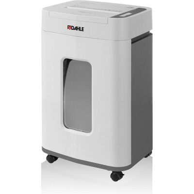 Dahle, Destructeur de documents, ShredMATIC 150 Aktenvernichter mit Partikelschnitt P-4, 4 x 12 mm, bis 150 Blatt, lichtgrau (Coupe de particules) Dahle, Destructeur de documents, ShredMATIC 150 Aktenvernichter mit Partikelschnitt P-4, 4 x 12 mm, bis 150 Blatt, lichtgrau (Coupe de particules)
