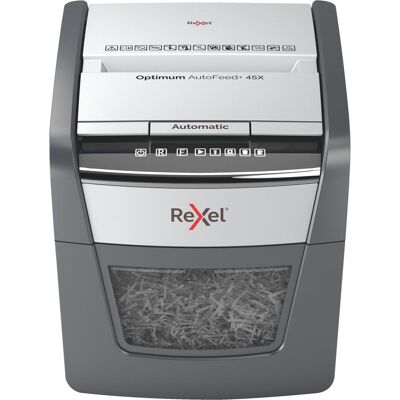 Rexel, Destructeur de documents, Optimum AutoFeed 45X (Coupe de particules) Rexel, Destructeur de documents, Optimum AutoFeed 45X (Coupe de particules)