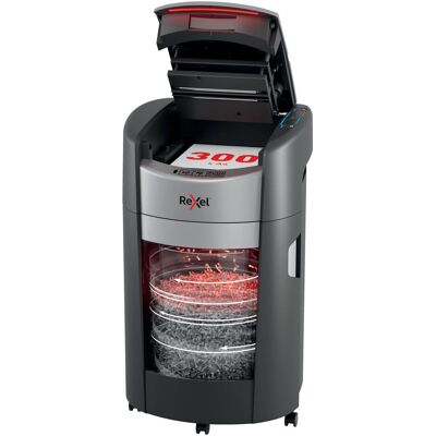 Rexel, Destructeur de documents, Destructeur de documents automatique ShredMax 300X, P4 Rexel, Destructeur de documents, Destructeur de documents automatique ShredMax 300X, P4