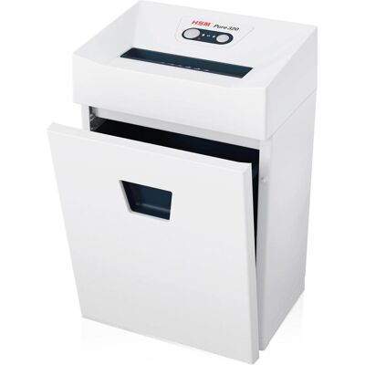 HSM, Destructeur de documents, Destructeur coupe croisée Pure 320 (Coupe de particules) HSM, Destructeur de documents, Destructeur coupe croisée Pure 320 (Coupe de particules)