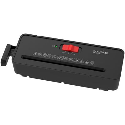 Olympia Destructeur de documents, Aktenvernichter PS 16 Pro schwarz (Coupe droite) Olympia Destructeur de documents, Aktenvernichter PS 16 Pro schwarz (Coupe droite)