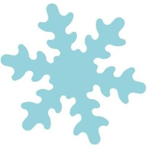 dpCraft - Śnieżynka - Taille 5 cm - Ponce décorative dpCraft - Śnieżynka - Taille 5 cm - Ponce décorative