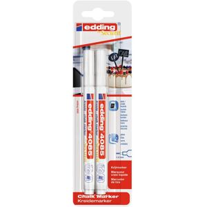 Edding, Marqueur, Marqueur craie (2x) Edding, Marqueur, Marqueur craie (2x)