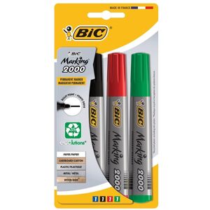 Bic, Marqueur, permanent MARKER ECO 2000 2-5 mm, Set 4 colours 020040 (4x) Bic, Marqueur, permanent MARKER ECO 2000 2-5 mm, Set 4 colours 020040 (4x)