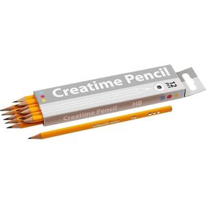 Creativ Company, Crayon à papier + critérium, Potloden HB Hardheid - Dikte 7 mm, 12pcs. (2 mm, HB, 12x) Creativ Company, Crayon à papier + critérium, Potloden HB Hardheid - Dikte 7 mm, 12pcs. (2 mm, HB, 12x)