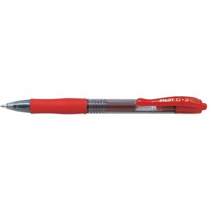 Pilot, Stylo, Roller à encre gel G2-10 Klassik Largeur de trait : 0,6 mm Couleur de l'encre : rouge (1x) Pilot, Stylo, Roller à encre gel G2-10 Klassik Largeur de trait : 0,6 mm Couleur de l'encre : rouge (1x)