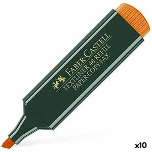 Faber-Castell, Écriture + dessin, 154815 Surligneur 1 pièce(s) Pointe émoussée Orange (1x) Faber-Castell, Écriture + dessin, 154815 Surligneur 1 pièce(s) Pointe émoussée Orange (1x)
