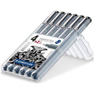 Staedtler Stylo, pigment liner 6ST Box (6x) Staedtler Stylo, pigment liner 6ST Box (6x)