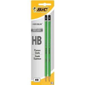 Bic, Crayon à papier + critérium, 861133 (HB, 2x) Bic, Crayon à papier + critérium, 861133 (HB, 2x)