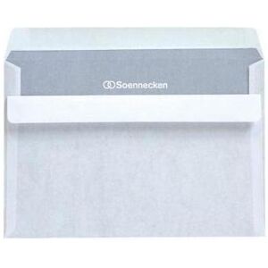 Soennecken, Enveloppes, Enveloppe Format de l'enveloppe : DIN C6 Dimensions : 162 x 114 mm (l x h) (DIN C6, 1x) Soennecken, Enveloppes, Enveloppe Format de l'enveloppe : DIN C6 Dimensions : 162 x 114 mm (l x h) (DIN C6, 1x)