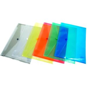Donau, Enveloppes, Enveloppe bouton pression, pp, c5, 180 microns, transparente (C5, 1x) Donau, Enveloppes, Enveloppe bouton pression, pp, c5, 180 microns, transparente (C5, 1x)