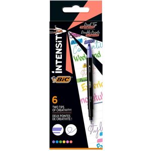 Bic, Marqueur, Marqueur lumineux Intensity Dual Tip 6 pièces, multicolore (6x) Bic, Marqueur, Marqueur lumineux Intensity Dual Tip 6 pièces, multicolore (6x)