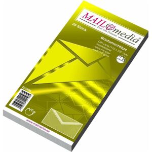 Mailmedia, Enveloppes, Enveloppe offset blanche, DIN Lang, sans fenêtre (220 x 110 mm, 25x) Mailmedia, Enveloppes, Enveloppe offset blanche, DIN Lang, sans fenêtre (220 x 110 mm, 25x)