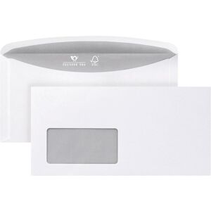 Posthorn, Enveloppes, Enveloppes C6/5 mF/ns blanc 1000 pcs/paquet (229 x 114 mm, 1000x) Posthorn, Enveloppes, Enveloppes C6/5 mF/ns blanc 1000 pcs/paquet (229 x 114 mm, 1000x)