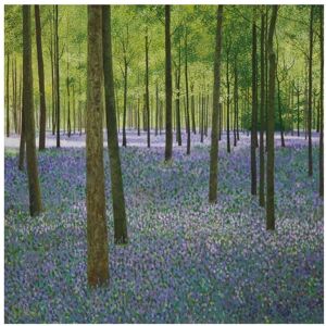 Susan Entwistle, Enveloppes, Eine Karte mit einem Umschlag „Ein Wald aus Glockenblumen“ Susan Entwistle, Enveloppes, Eine Karte mit einem Umschlag „Ein Wald aus Glockenblumen“