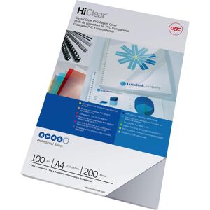 GBC Couverture HiClear, Relieuse : accessoires, Transparent GBC Couverture HiClear, Relieuse : accessoires, Transparent