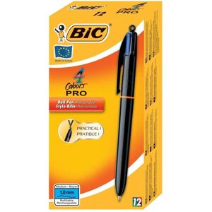 Bic, Stylo, 902129 biros Noir, Bleu, Vert, Rouge Moyen 12 pcs. (12x) Bic, Stylo, 902129 biros Noir, Bleu, Vert, Rouge Moyen 12 pcs. (12x)