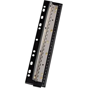 Wedo, Perforatrice, Perforateur de poche Business, 4 trous, noir Capacité de perforation : 3 mm, en plastique avec Wedo, Perforatrice, Perforateur de poche Business, 4 trous, noir Capacité de perforation : 3 mm, en plastique avec