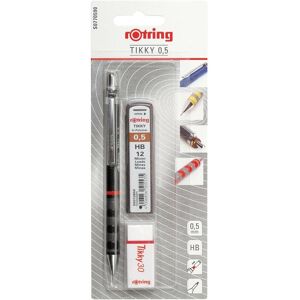 Rotring, Crayon à papier + critérium, Tikky (0.50 mm, HB, 1x) Rotring, Crayon à papier + critérium, Tikky (0.50 mm, HB, 1x)