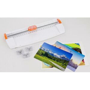Peach Cutter rotatif A4 3en1 3 modes de coupe PC200-10 blanc (5 feuilles, A4), Massicot, Blanc Peach Cutter rotatif A4 3en1 3 modes de coupe PC200-10 blanc (5 feuilles, A4), Massicot, Blanc