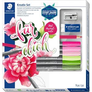 Staedtler Crayon à papier + critérium, Schreibgeräteset Brush Lettering 9ST (7x) Staedtler Crayon à papier + critérium, Schreibgeräteset Brush Lettering 9ST (7x)