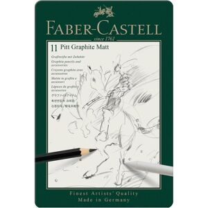 Faber-Castell, Crayon à papier + critérium, Crayon Graphite Set Graphite (2 mm, B, HB, 11x) Faber-Castell, Crayon à papier + critérium, Crayon Graphite Set Graphite (2 mm, B, HB, 11x)