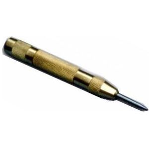 Poinçon de centrage automatique - 13cm, pointe 4mm, pour perçage précis Poinçon de centrage automatique - 13cm, pointe 4mm, pour perçage précis