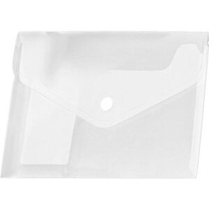 Tetis A4 PP-Umschlag mit transparentem Verschluss (12 Stück), Relieuse : accessoires, Transparent Tetis A4 PP-Umschlag mit transparentem Verschluss (12 Stück), Relieuse : accessoires, Transparent