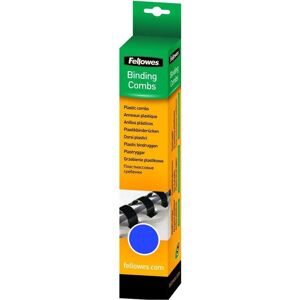 Fellowes Classeur à anneaux 12mm, 21 anneaux, bleu, 25pcs., Relieuse : accessoires, Bleu Fellowes Classeur à anneaux 12mm, 21 anneaux, bleu, 25pcs., Relieuse : accessoires, Bleu