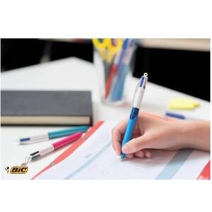 Bic, Stylo, Stylo à bille quatre couleurs Grip (1x) Bic, Stylo, Stylo à bille quatre couleurs Grip (1x)
