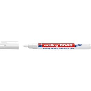 Edding, Marqueur, Marqueur permanent Ready White Industry Pen E-8046 (1x) Edding, Marqueur, Marqueur permanent Ready White Industry Pen E-8046 (1x)