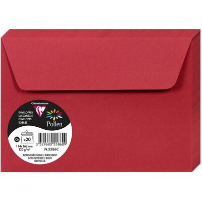 Clairefontaine, Enveloppes, Enveloppe (C6, 20x) Clairefontaine, Enveloppes, Enveloppe (C6, 20x)