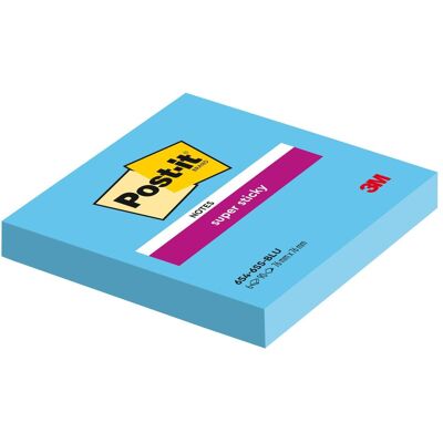 Post-it, Notes adhésives, Super Sticky (76 x 76 mm) Post-it, Notes adhésives, Super Sticky (76 x 76 mm)