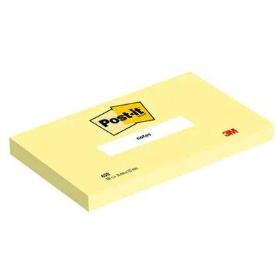 Post-it, Notes adhésives, Papillons adhésifs Standard 655 jaune 12 blocs (127 x 76 mm) Post-it, Notes adhésives, Papillons adhésifs Standard 655 jaune 12 blocs (127 x 76 mm)