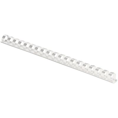 Fellowes Dos de reliure en plastique A4 100 pièces - 8 mm, blanc, Relieuse : accessoires, Blanc Fellowes Dos de reliure en plastique A4 100 pièces - 8 mm, blanc, Relieuse : accessoires, Blanc