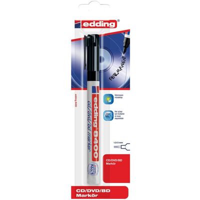 Edding, Marqueur, Marqueur permanent 8400 (1x) Edding, Marqueur, Marqueur permanent 8400 (1x)