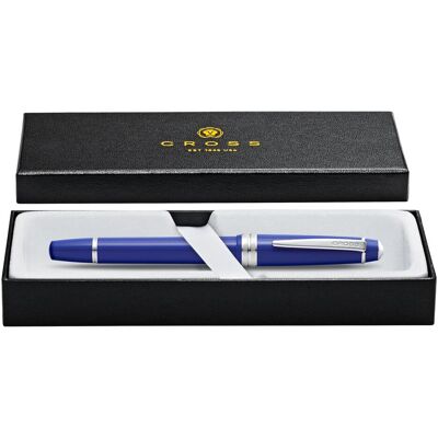 Cross, Stylo, Stylo Plume Bailey Light Laque Bleue Plume XF Coffret Cadeau (1x) Cross, Stylo, Stylo Plume Bailey Light Laque Bleue Plume XF Coffret Cadeau (1x)