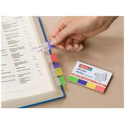 tesa, Notes adhésives, Bloc-notes adhésifs (50 x 20 mm) tesa, Notes adhésives, Bloc-notes adhésifs (50 x 20 mm)