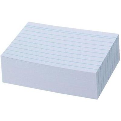 Herlitz, Fiche, Fiche doublée (A8, 100x, 170 g/m²) Herlitz, Fiche, Fiche doublée (A8, 100x, 170 g/m²)