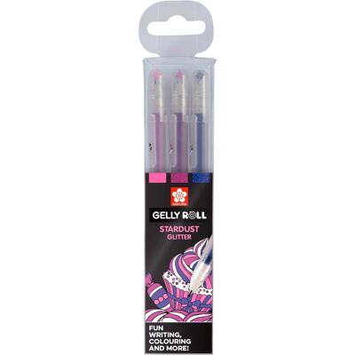 Sakura, Stylo, Stardust Glitter (3x) Sakura, Stylo, Stardust Glitter (3x)