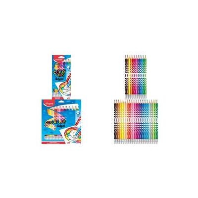 Maped, Écriture + dessin, Crayon de couleur triangulaire COLOR'PEPS, effaçable, étui de 12 pièces (12x) Maped, Écriture + dessin, Crayon de couleur triangulaire COLOR'PEPS, effaçable, étui de 12 pièces (12x)