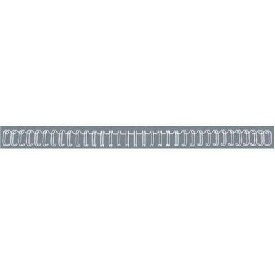 GBC Dos de reliure en fil métallique, 12 mm, 21 anneaux, blanc, Relieuse : accessoires, Blanc GBC Dos de reliure en fil métallique, 12 mm, 21 anneaux, blanc, Relieuse : accessoires, Blanc