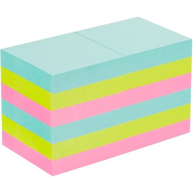 Post-it, Notes adhésives, Super Sticky Cosmic (47.60 x 47.60 mm) Post-it, Notes adhésives, Super Sticky Cosmic (47.60 x 47.60 mm)