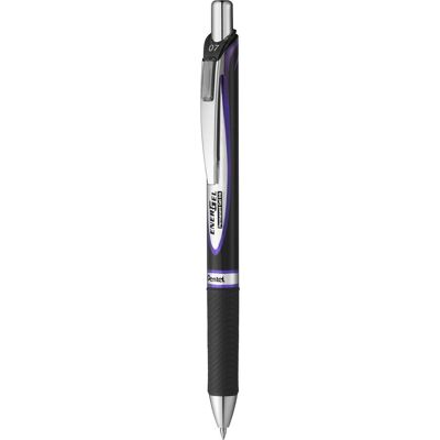 Pentel, Stylo, Roller à encre gel liquide EnerGel Document, violet (1x) Pentel, Stylo, Roller à encre gel liquide EnerGel Document, violet (1x)