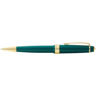 Cross, Stylo, Ballpoint Bailey light glossy green resin, gold tone trim in giftbox (1x) Cross, Stylo, Ballpoint Bailey light glossy green resin, gold tone trim in giftbox (1x)