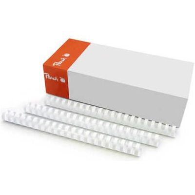 Peach Dos de 20 mm, Relieuse : accessoires, Blanc Peach Dos de 20 mm, Relieuse : accessoires, Blanc