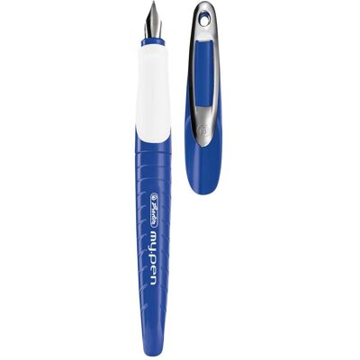 Herlitz, Stylo, Stylo plume scolaire my.pen M-plume /blanc+C106 (1x) Herlitz, Stylo, Stylo plume scolaire my.pen M-plume /blanc+C106 (1x)
